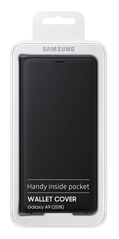 Samsung Wallet pouzdro flip EF-WA920PB Samsung Galaxy A9 2018 black