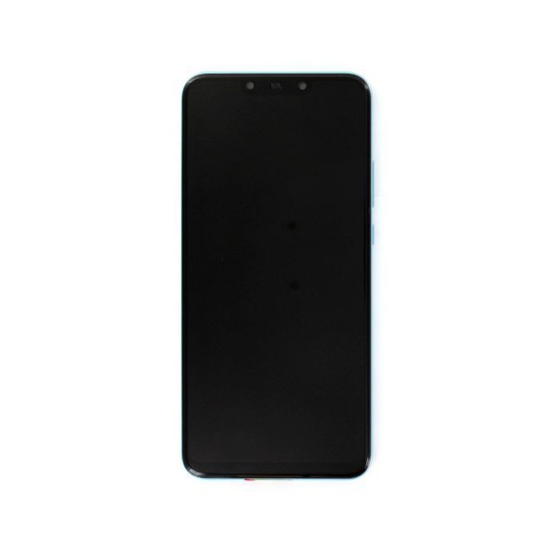 LCD + dotyk + rámček + batéria pre Huawei Nova 3, blue (Service Pack)