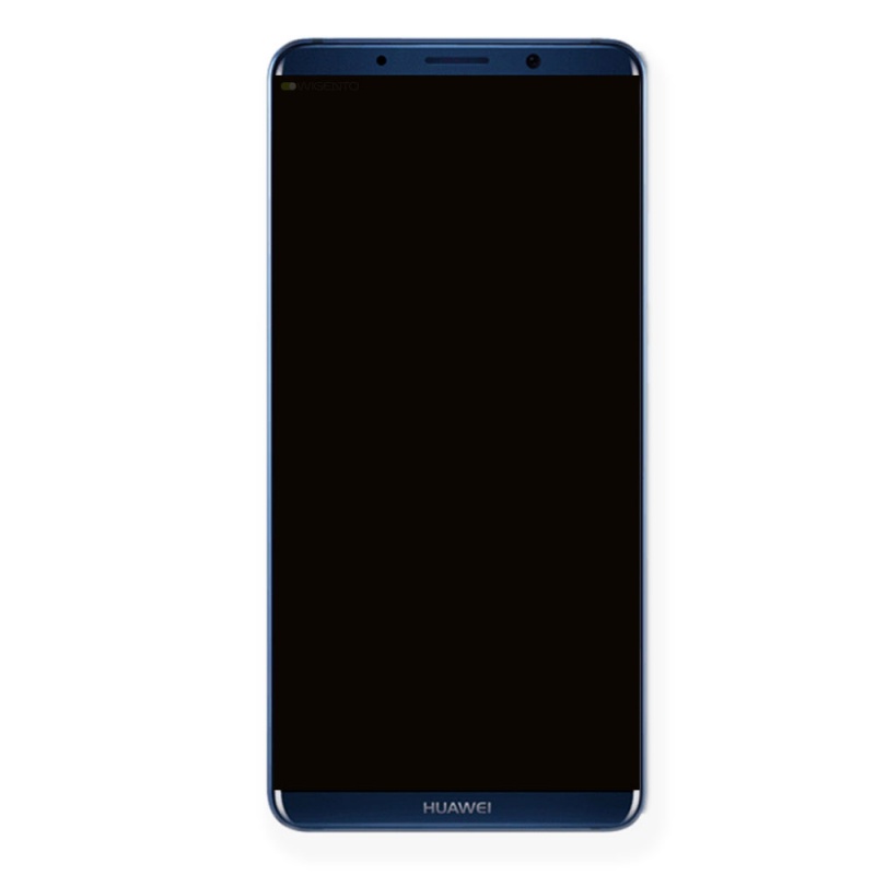 LCD + dotyk + rámček + batéria pre Huawei Mate 10 Pro, blue (Service Pack)