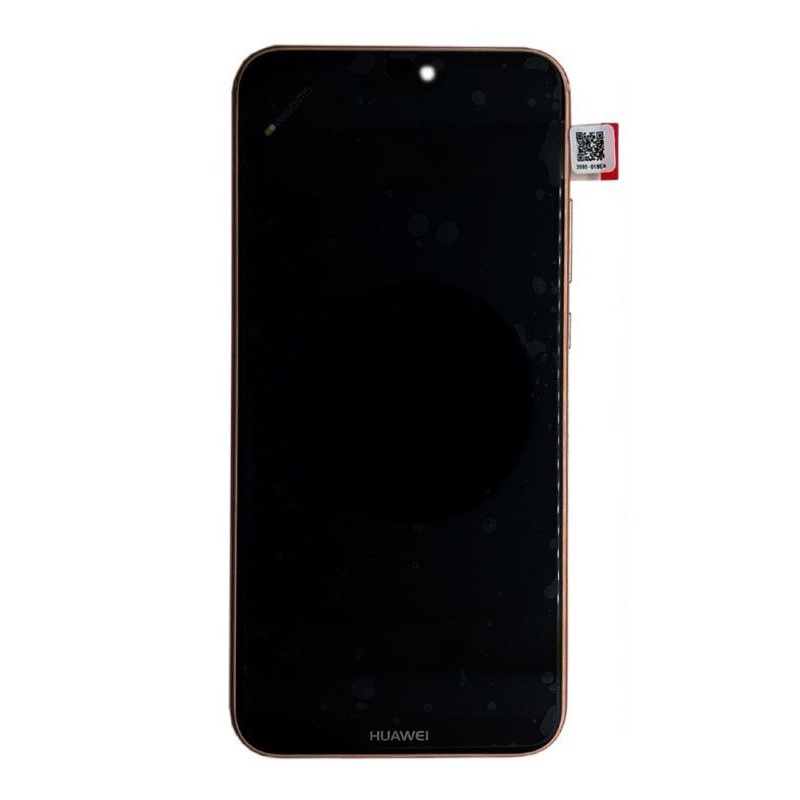 LCD + dotyk + rámček + batéria pre Huawei P20 Lite, pink (Service Pack)