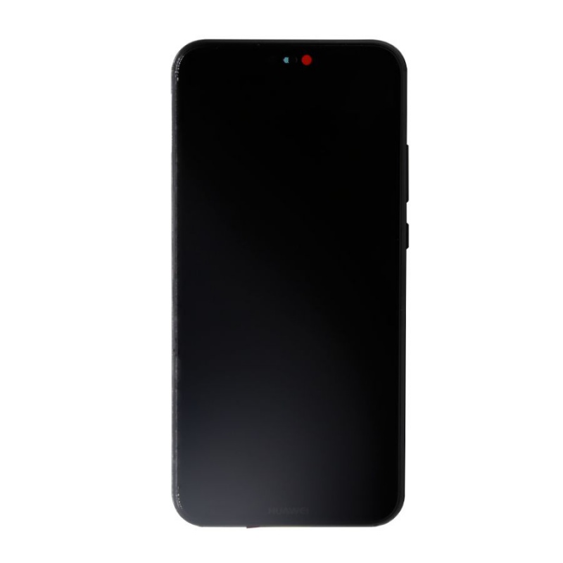 LCD + dotyk + rámček + batéria pre Huawei P20 Lite, black (Service Pack)