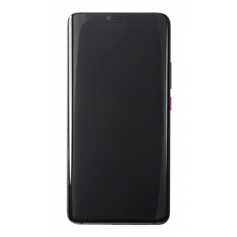LCD + dotyk + rámček + batéria pre Huawei Mate 20 Pro, black (Service Pack)