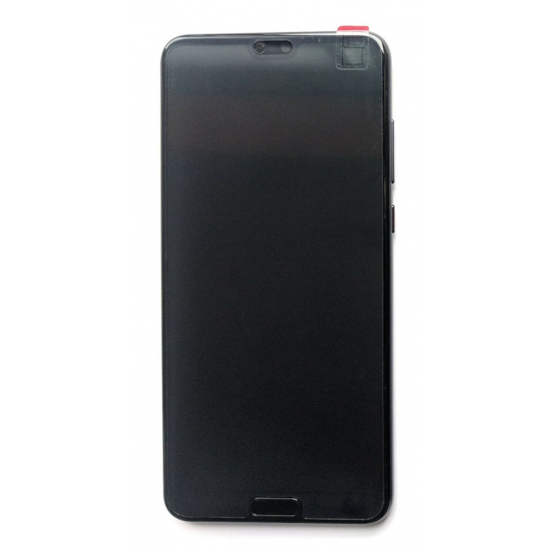 LCD + dotyk + rámček + batéria pre Huawei P20 Pro, black (Service Pack)