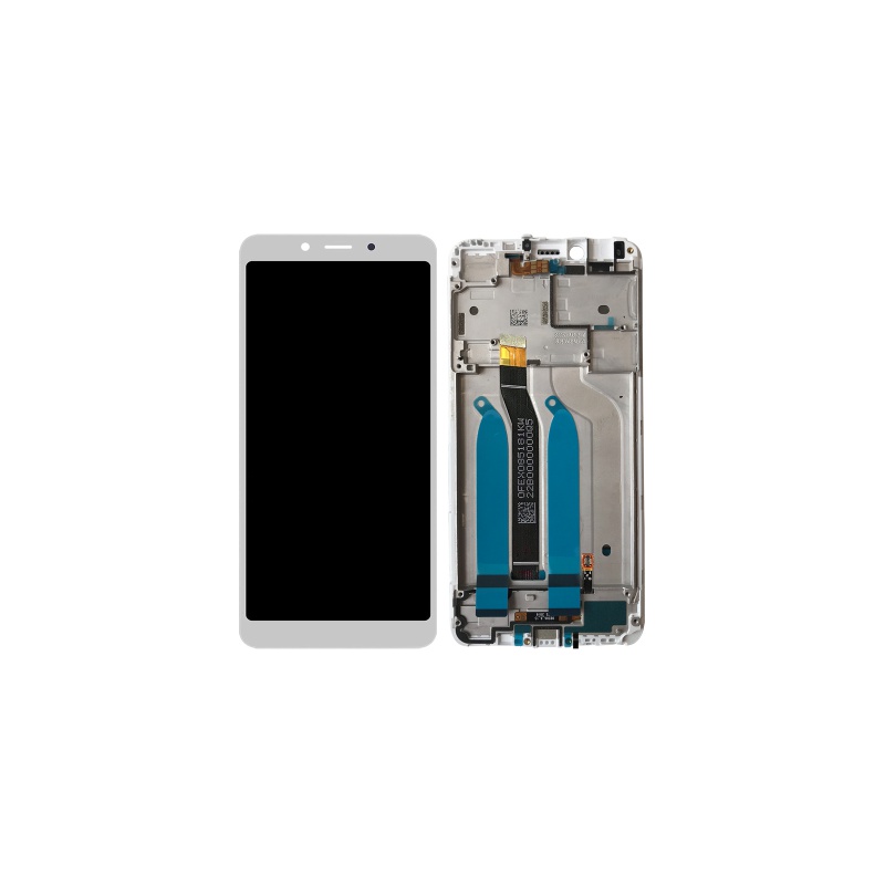 LCD + dotyk + rámček pre Xiaomi Redmi 6 / 6A, white OEM