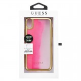 Guess Glow in The Dark GUHCI61GLTRPI Zadní kryt pro Apple iPhone XR gold/pink 