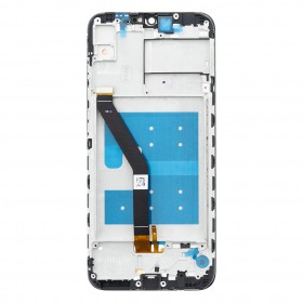 LCD + dotyk + predný kryt pre Honor 8A, black