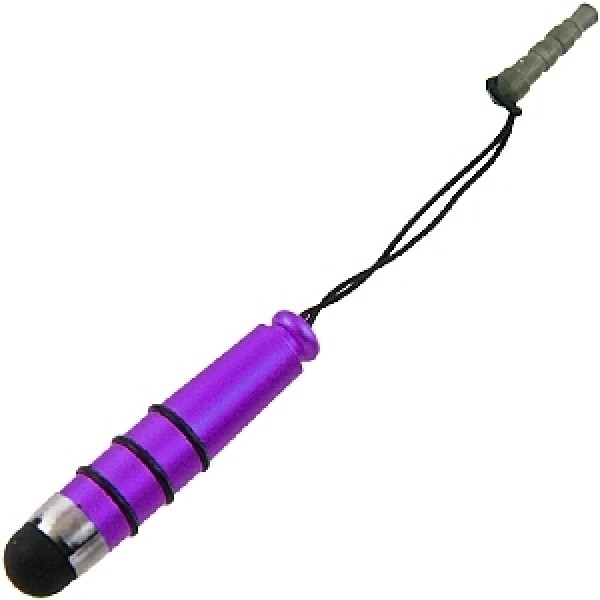 Univerzálny stylus RING pre kapacitné dotykové displeje, fialová