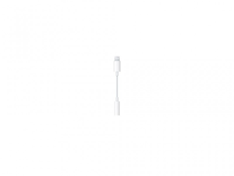 Audio adaptér Apple lightning / 3,5mm jack, white, bulk