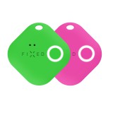 Key finder FIXED Smile s motion senzorem, DUO PACK, zelená + růžová