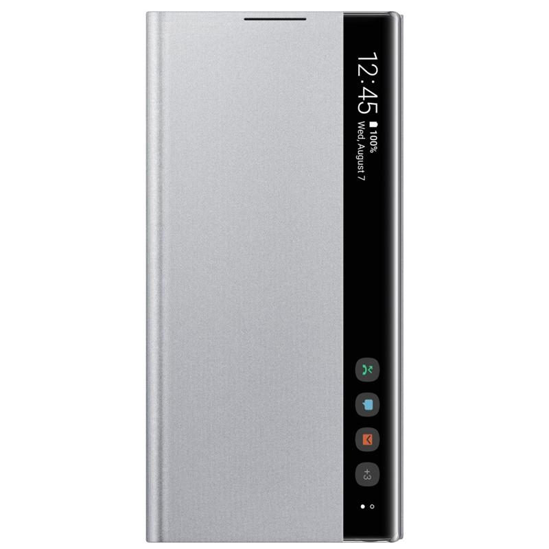 Samsung Clear View Flip EF-ZN975CS pro Samsung Galaxy Note 10+ silver