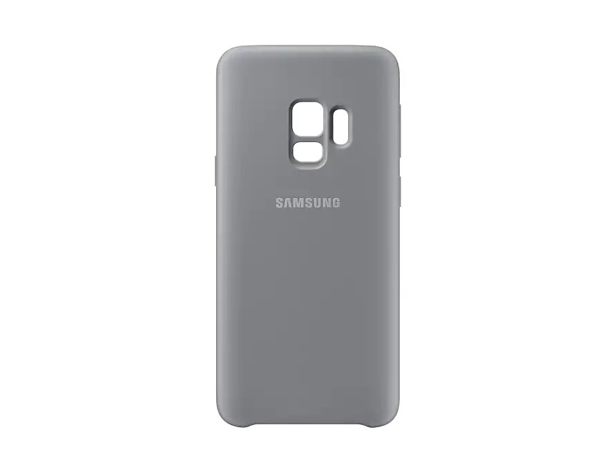 Ochranný kryt Silicone Cover pre Samsung Galaxy S9, sivý