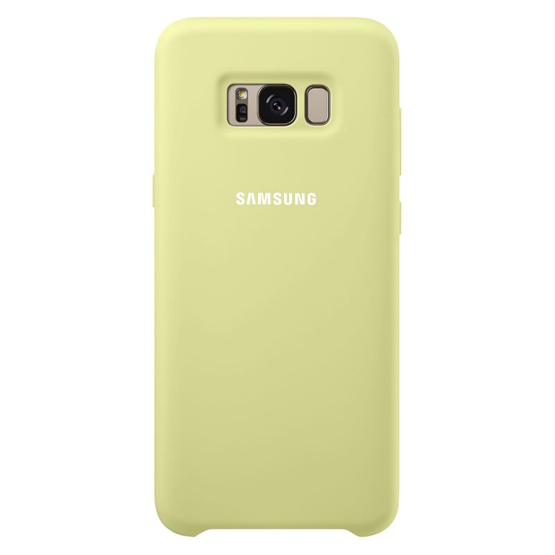 Ochranný kryt Silicone Cover pre Samsung Galaxy S8 Plus, zelený