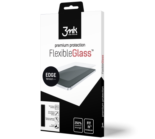 Tvrdené sklo 3 mastných kyselín FlexibleGlass Edge pre Samsung Galaxy S10