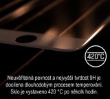 Tvrdené sklo 3 mastných kyselín HardGlass MAX pre Huawei P30, black