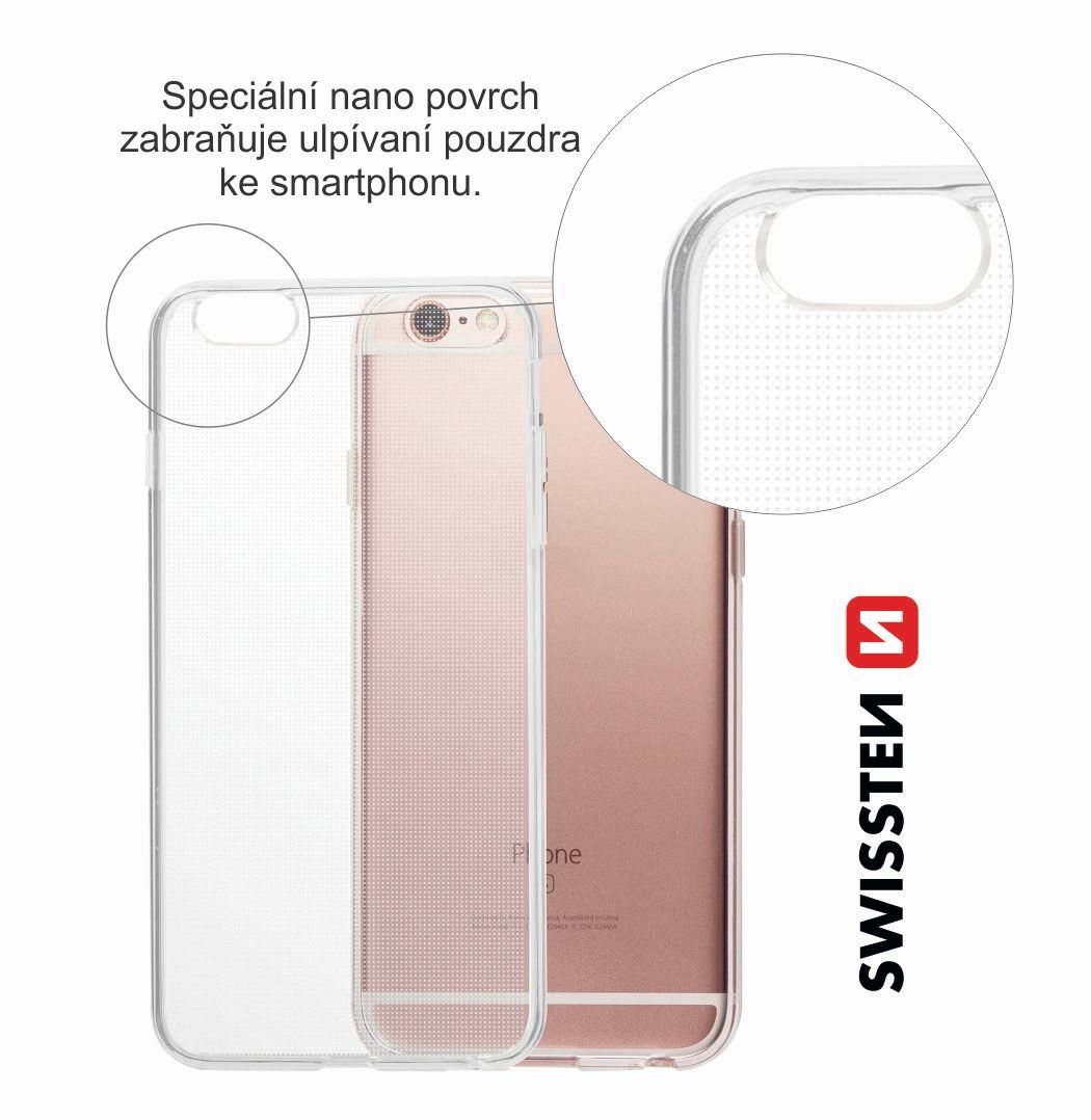 Pouzdro Swissten Clear Jelly pro Samsung Galaxy A5/A8, transparentní