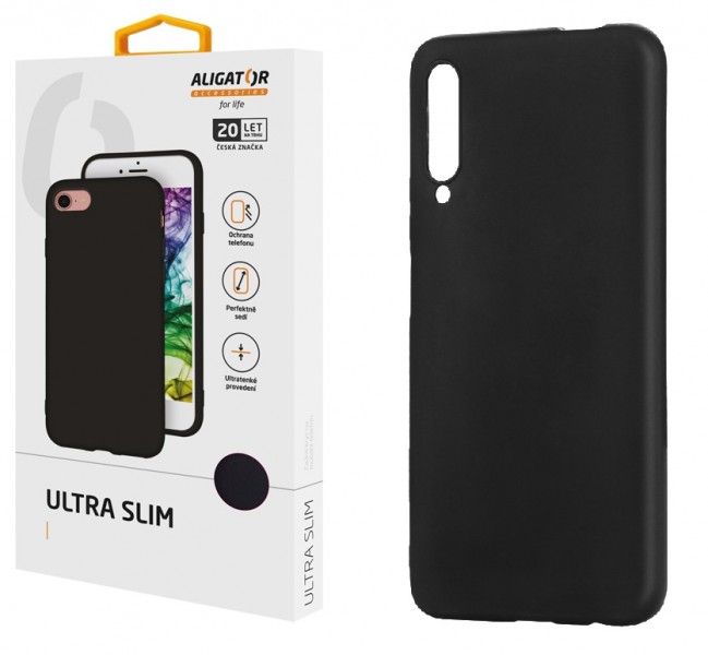Silikónové puzdro ALIGATOR Ultra Slim pre Honor 9X, black