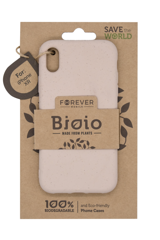 Eko pouzdro Forever Bioio pro Apple iPhone XR, růžová
