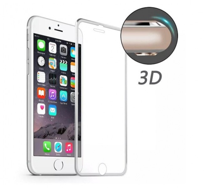 Tvrzené sklo ALIGATOR FULL COVER, Apple iPhone 7/8/SE 2020, white