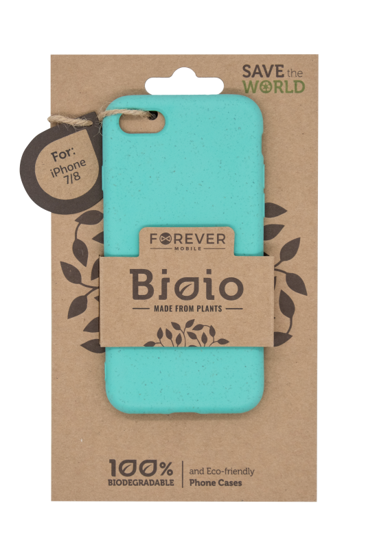 Eko pouzdro Forever Bioio pro Apple iPhone 7/8/SE2020/SE2022, mátová