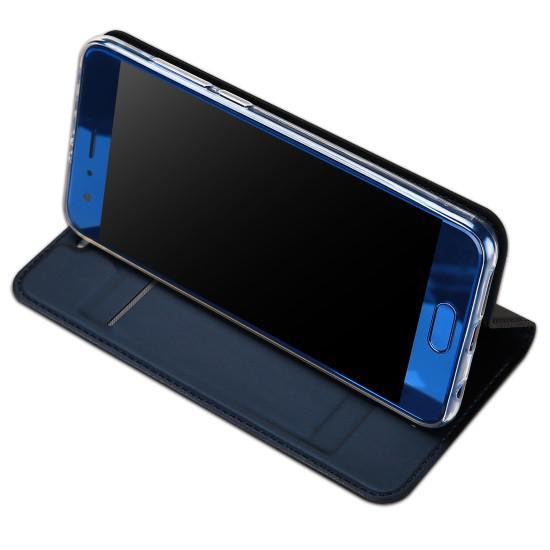 Flipové pouzdro Dux Ducis Skin pro Huawei P Smart Z, tmavě modrá