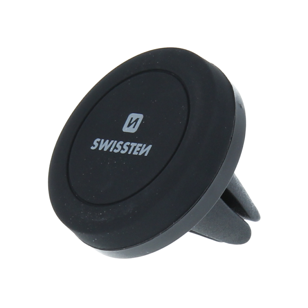 Magnetický držák do ventilace auta Swissten S-Grip AV-M4, černý