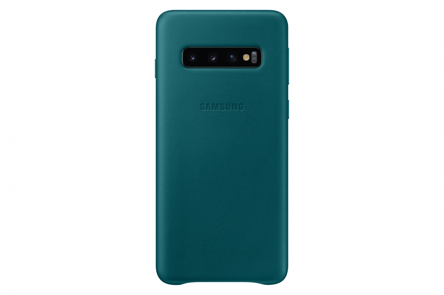 Ochranný kryt Leather Cover pro Samsung Galaxy S10, zelená