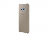 Ochranný kryt Leather Cover pro Samsung Galaxy S10 Lite, šedá