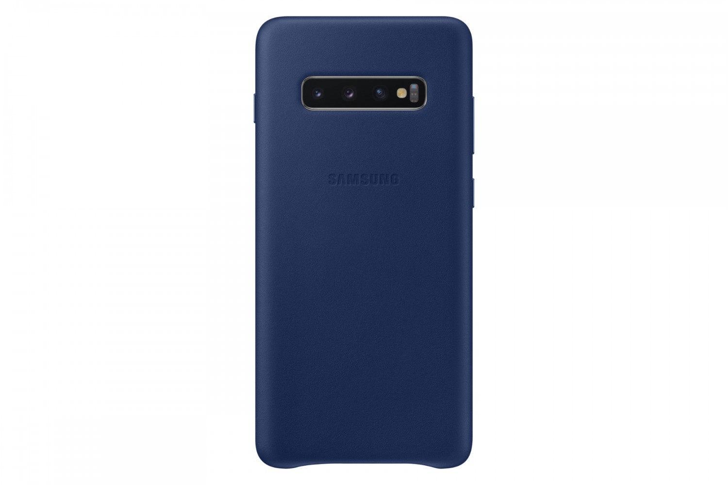 Ochranný kryt Samsung Leather Cover EF-VG975LNE pro Samsung Galaxy S10, modrá
