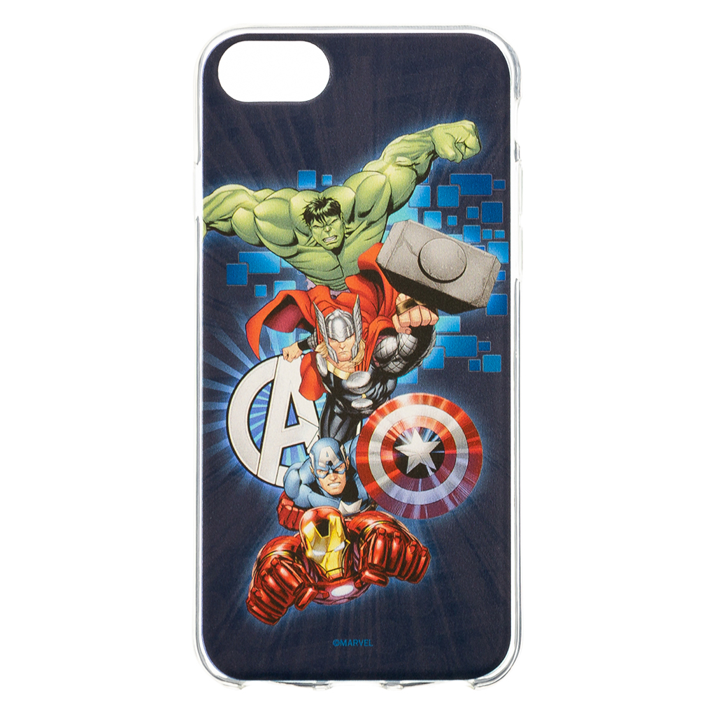 Zadný kryt Marvel Avengers 001 pre Samsung Galaxy A20e, dark blue