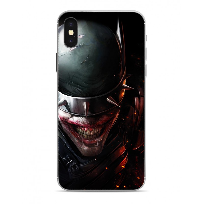 Zadný kryt Batman Who Laughs 002 pre Apple iPhone X / Xs, black