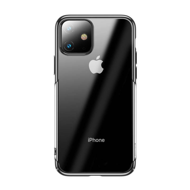 Silikonové pouzdro Baseus Glitter Case pro Apple iPhone 11, černá