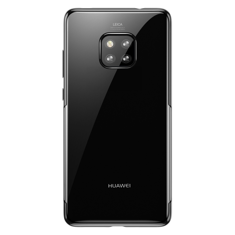 Silikonové pouzdro Baseus Shining Case pro Huawei Mate 20 Pro, černá