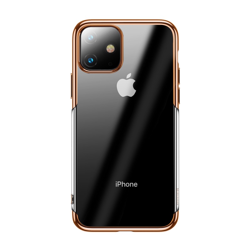 Zadní kryt Baseus Shining Case pro Apple iPhone 11, zlatá