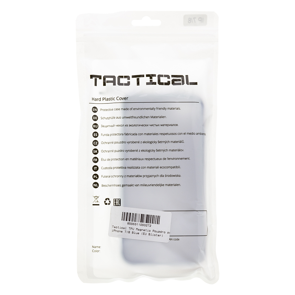 Kryt Tactical TPU Magnetic pre Apple iPhone XR, blue
