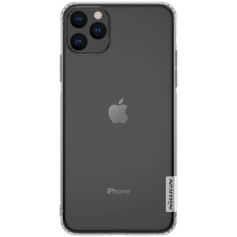 Silikonové pouzdro Nillkin Nature Case pro Apple iPhone 11 Pro Max, bílá