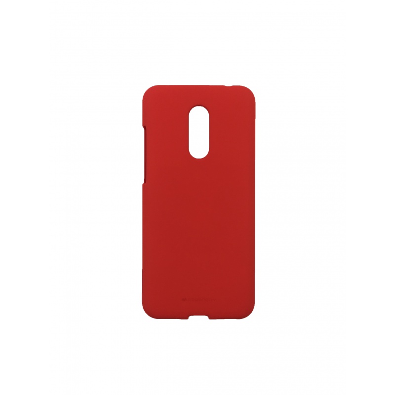 Silikonové pouzdro Goospery Case pro Xiaomi Redmi 5 Plus SF, červená