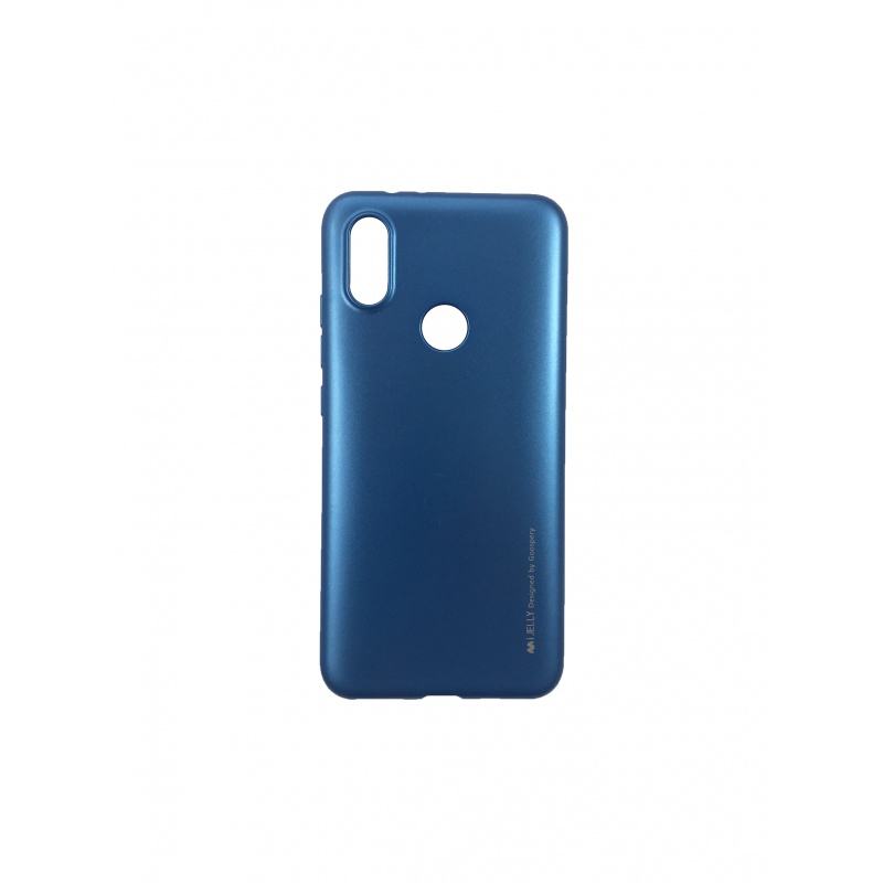 Silikonové pouzdro Goospery i-Jelly pro Xiaomi Mi A2/Mi 6X, modrá