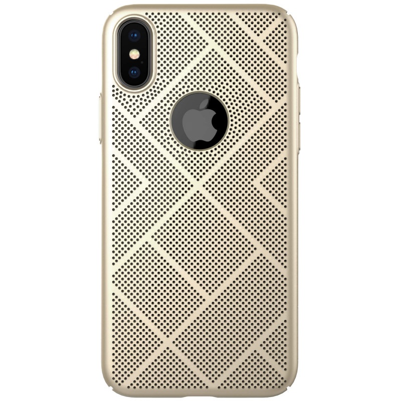 Zadní kryt Nillkin Air Case pro Apple iPhone X/XS, zlatá