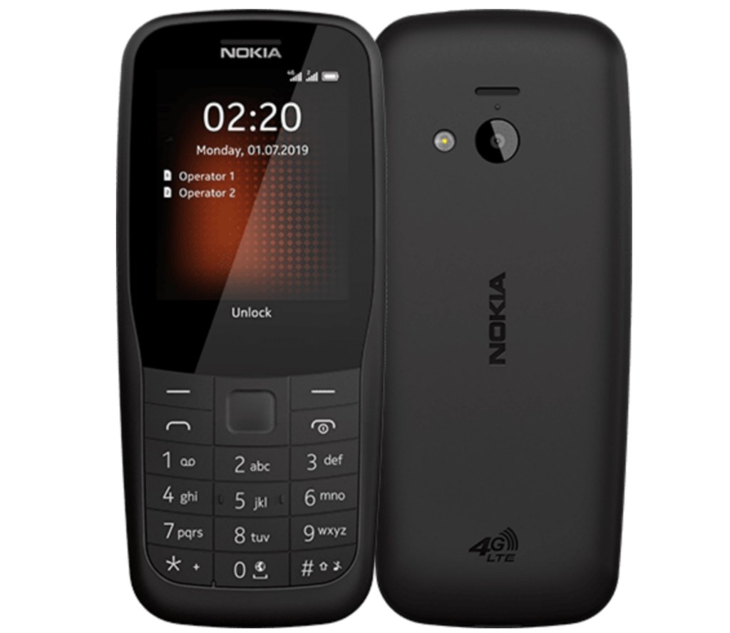 Nokia 220 4G černá