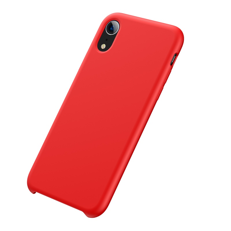 Silikonové pouzdro Baseus Original LSR Case pro Apple iPhone XR, červená