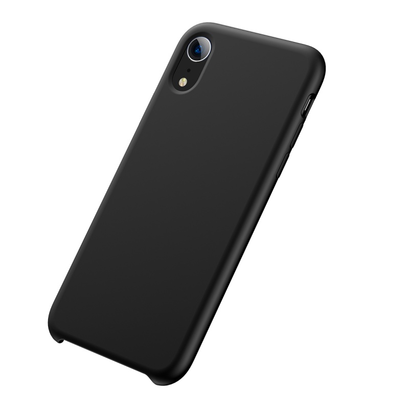Silikonové pouzdro Baseus Original LSR Case pro Apple iPhone XR, černá