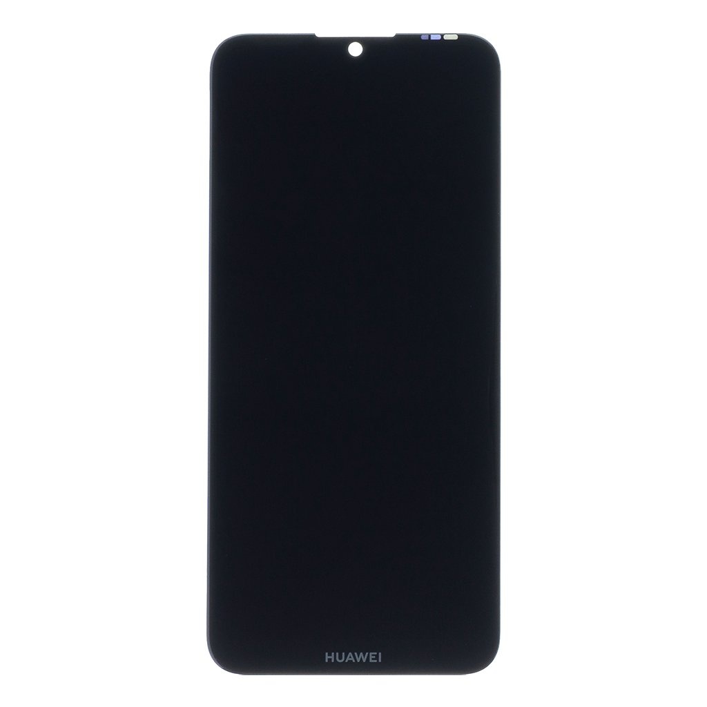 LCD + dotyk + přední kryt pro Huawei Y6 2019, black (Service Pack)