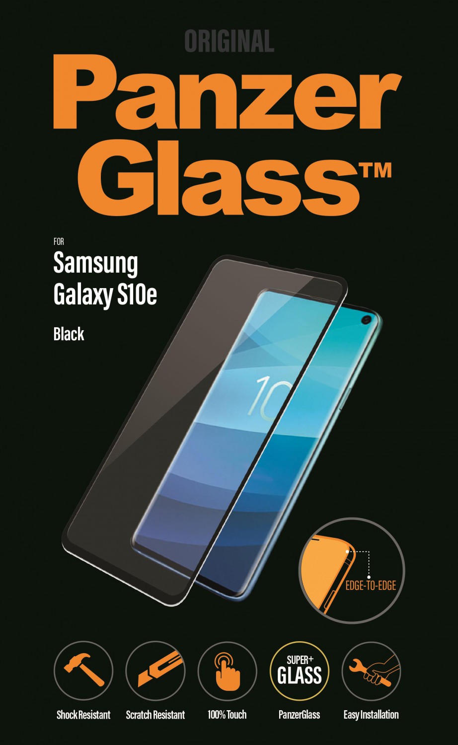 Ochranné sklo displeje PanzerGlass Premium pro Samsung Galaxy S10e, transparentní