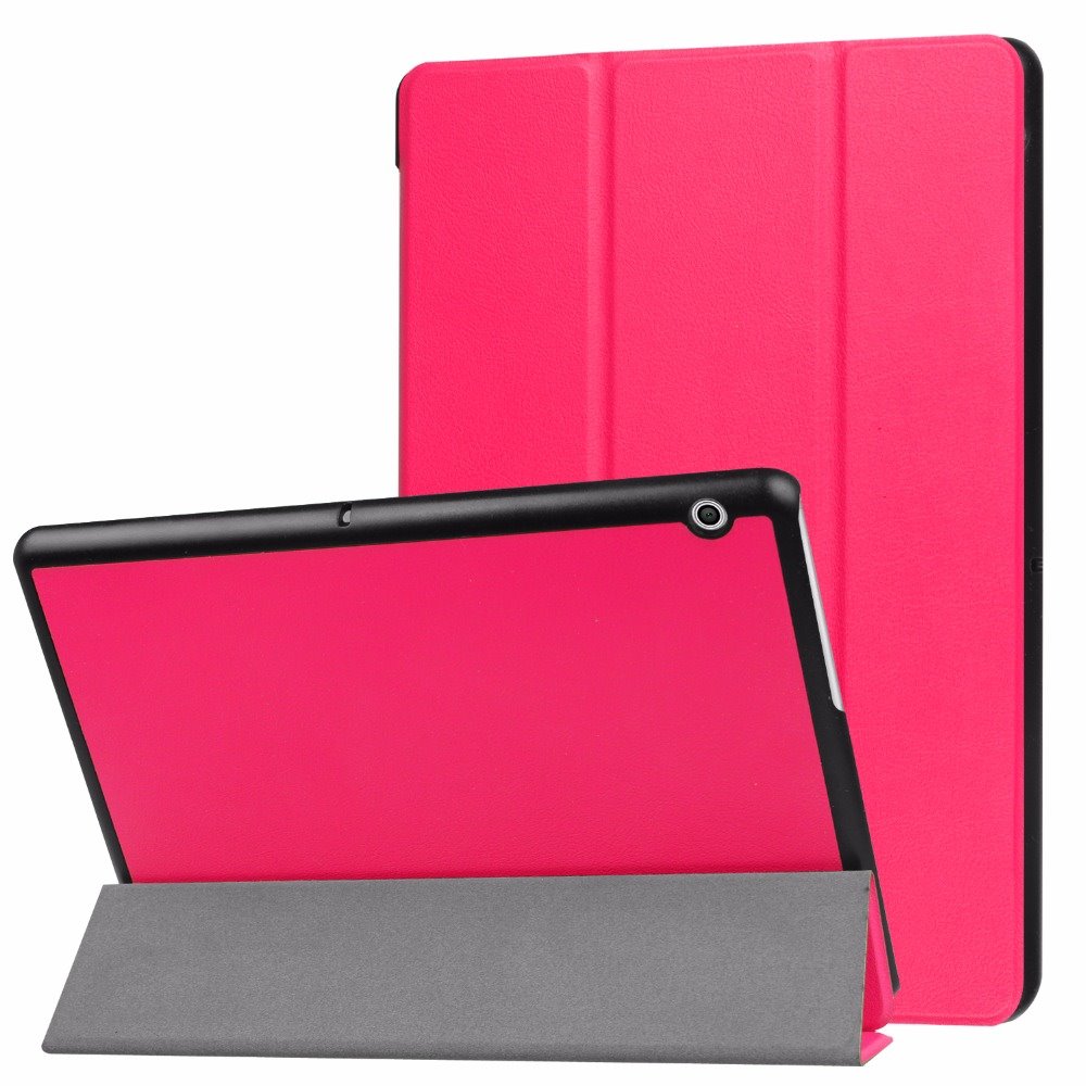 Flipové pouzdro pro Huawei MediaPad T5 10, růžová