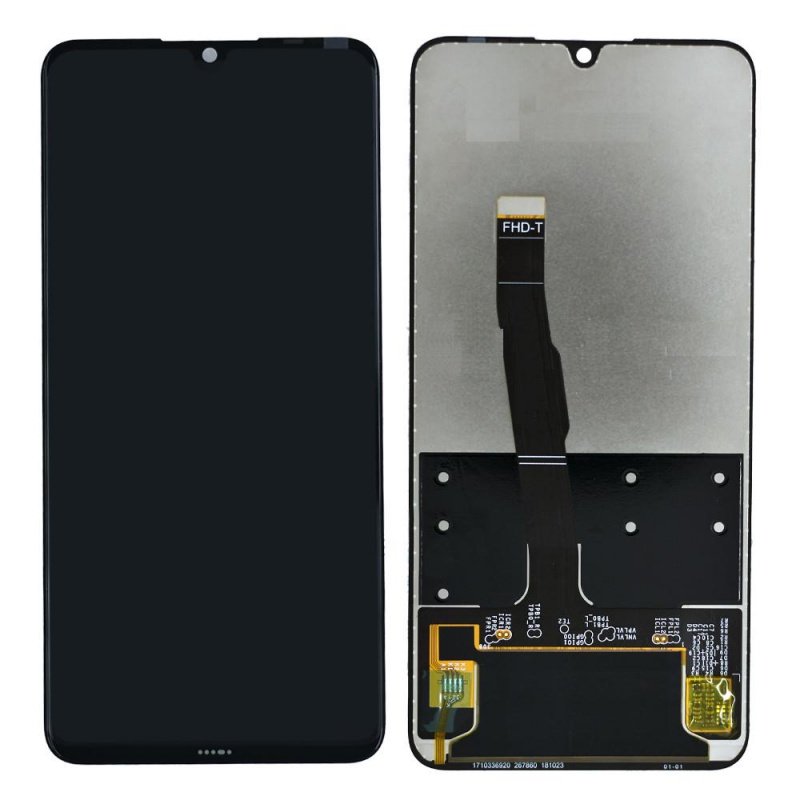 Huawei P30 Lite LCD + Touch + Frame + Battery (Black) (Service Pack)