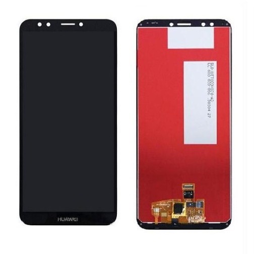 LCD + dotyk + rámeček + baterie pro Huawei Y9 (2018), black (Service Pack)