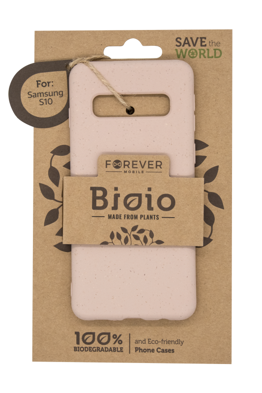 Eko pouzdro Forever Bioio pro Samsung Galaxy S10, růžová