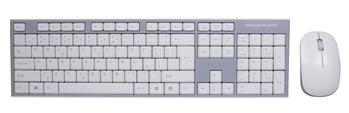Bezdrátová klávesnice a myš EVOLVEO WK-180, bílá
