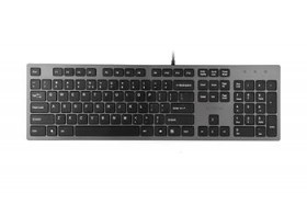 Klávesnica A4tech KV-300H, CZ / US, USB, čierna