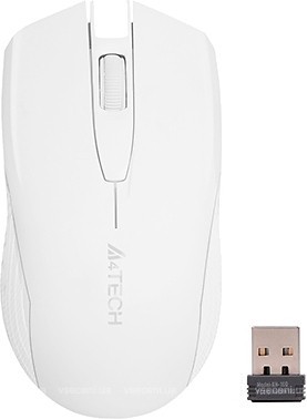 Bezdrátová optická myš A4tech G3-760N V-track, 2.4GHz, 10m dosah, USB, bílá